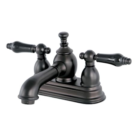 KS7005PKL 4 Centerset Bathroom Faucet, Oil Rubbed Bronze